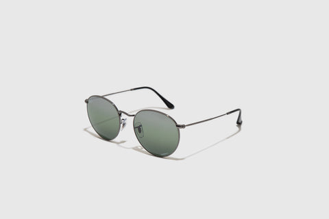 Ray-Ban RB3447 Round Metal Gun Metal 004/G4 Polarized