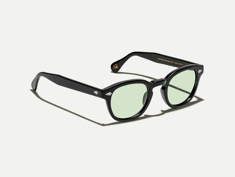 Moscot Lemtosh Sun Black / Limelight lens