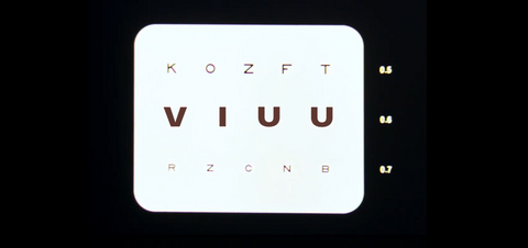 Workplace eye examination