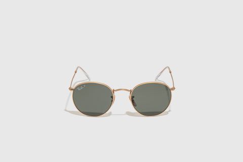 Ray-Ban RB 3447 Round Metal Gold