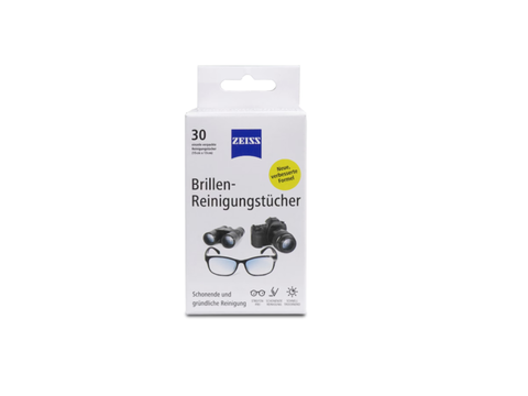 Lens cleaning wipes Zeiss (30 pcs)