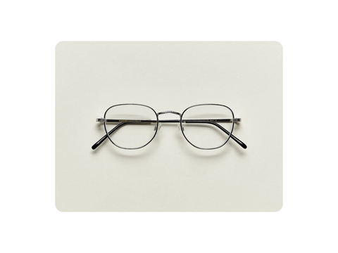Moscot Kibits Silver 51-21-145