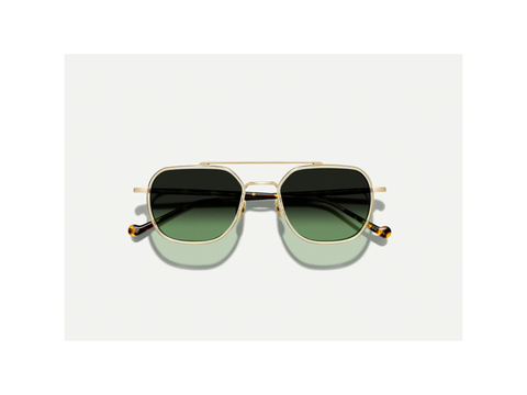 Moscot Mizer Sun Flesh Tort/Gold Forest Wood 54-20-145
