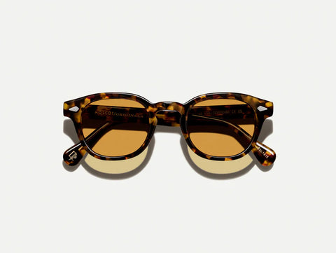 Moscot Sun Lemtosh 46-24-145 Amber